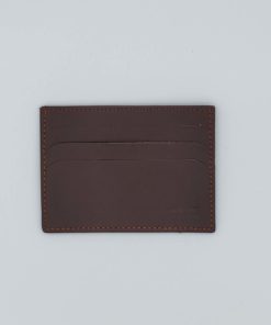 Simple Card Holder for Men in Brown color