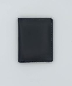 Card Holder for Men without button in Black color
