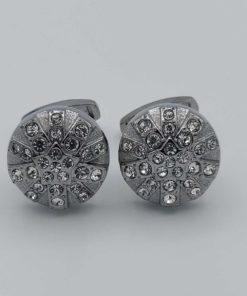 Nagina Silver Cufflinks Design 2