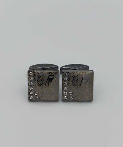 Lazer Black Cufflinks Design 2