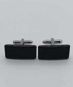 Local Plastic Stone Cufflinks Design 1
