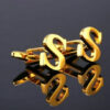 Customize Name Cufflinks Design 12